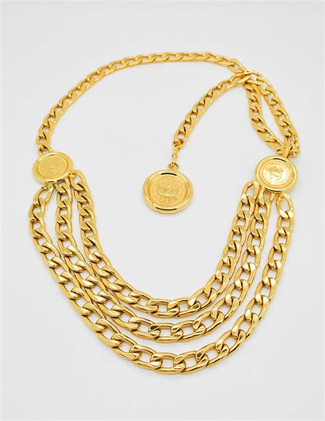 chanel classic gold chain|Chanel gold chain belt dupe.